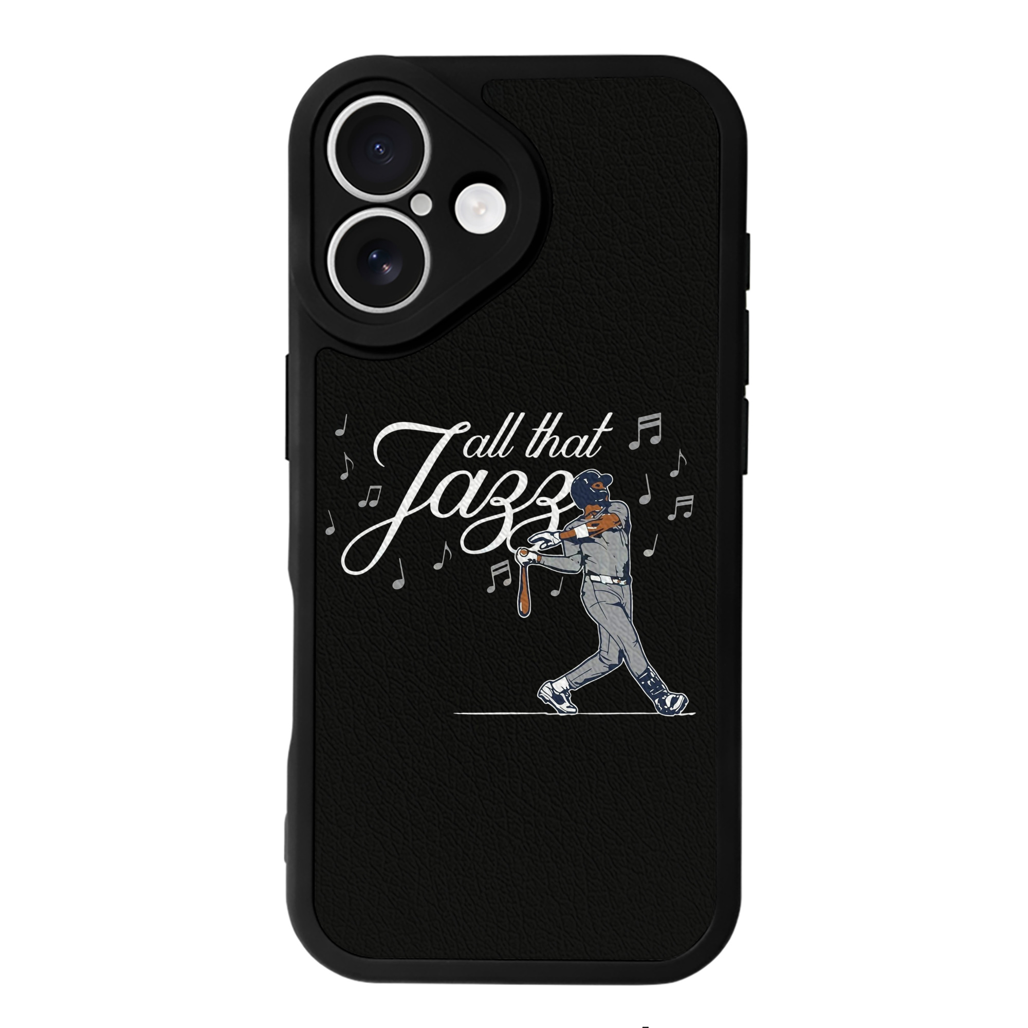 Jazz Chisholm Jr. 24 IPhone 16 Silicone Leather Case – UV Print, Lambskin Texture – Perfect Fit, Wireless Charging Compatible, Scratch Resistant, Precise Cutouts – Stylish Protection For IPhone 16